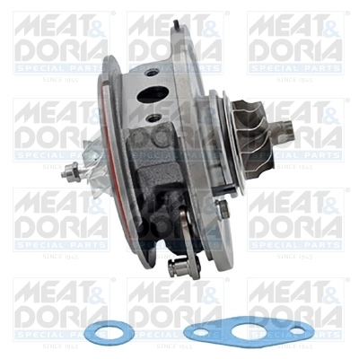Core assembly, turbocharger